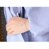 Link Armbänder Kette Sterling SV JapanKorea Einfache Koreanische Fransen Studenten Flut Menschen Kreativer Schmuck Frisch Für FrauenLink