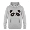 Sweats à capuche pour hommes Cute Panda Men 2023 Sweats à capuche en molleton