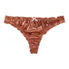 Menas de dormir e lingerie feminino conjunto de algodão de cor elástica Sexy Underpants for Women Chilies Underwear