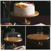 Strumenti di cottura Porta cupcake Coperchio Ciambelle Vassoio per biscotti Torta Dome Tenet Piatti Coperture Piatto Pan Display
