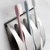 Toothbrush Holders Stitch Holder Wall Mounted Shaver Drain Storage Rack Stainless Steel Shelf Bathroom Accessories 230217