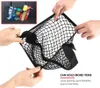 Car Organizer Back Rear Trunk Seat Elastic String Net Magic Sticker Mesh Storage Bag Pocket Cage Auto 40 25cmCar