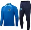 2022 2023 Inglaterra Homem Men Tracksuit Soccer Treinamento Jaqueta de traje 22 23 Kids Mens camisas de traje de corrida Kit de corrida de corrida Chandal Tuta