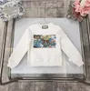 Boy Giyim Seti 2023 Yeni Sweatshirt Sıradan Moda Aktif Karikatür Çocuk Çocuk Bebek Toddler Boy Giyim