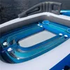 Bouncers Outdoor Sand Water Play Equipment Water Fun Floating Row Swimming Practice Summer Inflatable Foldable Amusement Recliner Sofa Wholesale