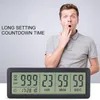 Minuteurs de cuisine Grande horloge numérique avec compte à rebours - 999 Compte à rebours pour Graduation Lab 230217