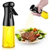 Parti di pentole 1PC Bottiglia di olio da cucina Dispenser Spray Barbecue Oliva Cottura Cottura Aceto Nebulizzatore Spruzzatore Strumenti per barbecue 230217