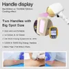 Portable dual handles 810 nm diode laser depilation device High Power freezing point Hair Removal machine 3 Wave 808nm 755nm 1064nm