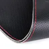 Couvre volant voiture tresse couverture aiguilles et fil Micro Fiber cuir Suite bricolage Texture doux Auto accessoires