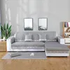 Chair Covers Ice Silk Sofa For Living Room Home Decor Towel 1/2/3/4 Seat Non-Slip Summer Loveseat Solid Color Couch SlipcoversChair