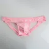 Unterhosen Exposed BuLingerie Männer Shiny Jock Strap Briefs Back Space U Convex Thong Sexy Open Underpant Gay Pouch Knickers