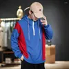 Men's Hoodies 2023 Autumn & Spring Arrival Chinese Style Men Leisure Mix Color Sweatshirt Hooded Plus Size