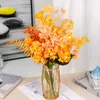 Dekorativa blommor kransar Autumn Artificial Flower Silk Rose Wall Tiktok Branch Vases For Home Christmull Decoration Wedding Bouquet Diy Ornamental Plants