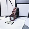 여성 디자이너를위한 남성 벨트 벨트 Cintura Ceinture 정품 가죽 상자 3.8cm 패션 버클 68JP8