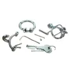 Ultra Short Lock Cage Bondage Male Devices Gear Cock Stainless Steel Penis For Man Cbt Rod Dick4715803