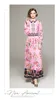 Sukienka dla drukowania damskiego butikowa sukienka z długim rękawem 2023 Wiosna jesienna plisowana sukienki Wysokiej klasy modne sukienki z kwiecistą sukienki na pasie startowe