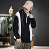 Men's Hoodies 2023 Autumn & Spring Arrival Chinese Style Men Leisure Mix Color Sweatshirt Hooded Plus Size