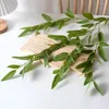 Decorative Flowers Beautiful Reusable Imitation Eucalyptus Leaves Water Resistant Lightweight Office Simulation Branch