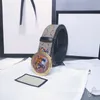 Cinture a cintura da uomo per donne designer Cintura Ceinture Genuine Box in pelle vera 3,8 cm Fantasca di moda 68JP4