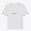 23SS Designer T-shirts pour hommes Top Lettre laminée Imprimer à manches courtes High Street Loose Oversize Casual T-shirt 100% Pur Coton Tops pour hommes et femmes