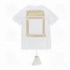 Sommar Herr Dam Designers T-shirts Lösa T-shirts Modemärken Toppar Man S Fritidsskjorta Lyx Kläder Street Shorts ärm Kläder Tshirts