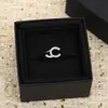 2023 Luxury Quality Charm Band Ring with Diamond in Silver Plated Hollow Design Have Box Stamp PS33202812