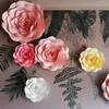 Dekorative Blumenkränze, Fensterrahmen, Wandset, Kombination aus handgefertigten Blumenornamenten aus Papier, Dekorationszubehör, große Fälschung