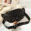 Waist Bags Women Bag Bling Laser Sequins Fanny Pack Lady Adjustable Strap Bum Belt Shoulder Pouch Purse #40