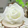Couronnes de fleurs décoratives 50 pièces 6-7 cm mousse Rose bouquet de fleurs artificielles fête de mariage bricolage décoration mariages belles fleursDecorati