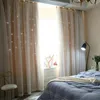 Curtain 42Hollowed Out Star Shading Window Blackout Drapes Purdah For Living Room Princess Children Baby Kid's