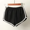 Kvinnors shorts Sport Kvinnor Summer 2023 Candy Color Anti-Air Tight Casual Ladies Elastic Waist Beach Studenter