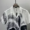 Mannen Designer Shirts Zomer Korte Mouw Casual Shirts Mode Losse Polo's Strand Stijl Ademende T-shirts Tees Kleding #63