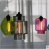 Pendant Lamps Nordic Personality Creative Stained Glass Lampshade Clothes Shop Bar Lamp El Clothing Pot Small Chandelier