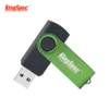 Kingspec USB2.0 3フラッシュドライブ64GB 32GB 16GB 128GBペンドライブペンドライブ防水シルバーUディスクメモリセルUSBスティックギフト