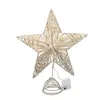 Christmas Decorations Tree Top Star Led Light Glitter Xmas Trees Ornament For Home Festival Party Decoration Holiday Drop