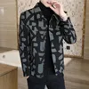 Men's Wool & Blends 2023Print Main Push Models Woolen Coat Autumn And Winter Short Jacket Will22