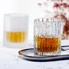 Bicchieri da vino 250-300ml Creativo Sea Wave Vetro spesso resistente al calore Whisky Vodka Sake Fruit Shochu Cup Home Bar Fashion Set