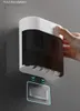 Tandenborstelhouders Wandmontage Automatische Tandpasta Squeezer Dispenser Magnetische Houder Rack Badkamer Accessoires 230217