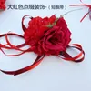 Party Decoration Wedding Car Decorations Flower 10 Colors Door Handles Rearview Mirror Decor Artificial Flowers Handle Decorate