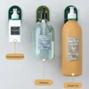 Ensemble d'accessoires de bain réglable mural Gel douche support de rangement shampooing bouteille étagère salle de bain liquide organisateur support cintre cuisine