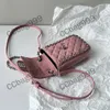 CC Waist Bags Vintage Lambskin Leather Womens Waist Bags White Black Pink Crossboys Diamond Mobile Phone Bag Luxurys Handbags Fanny Pack Wallet Classic Silver H