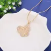 Choker Hollow Butterfly Necklace For Women Fashion Jewelry 2023 Rose Gold Silver Plated Chokers Crystal Christmas Gift