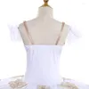 Stage Wear 2023 White Ballet Tutu Skirt Children Swan Lake Dance Performance Costumes Beauty Clothing