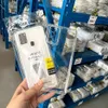Transparent TPU -rymdtelefonfodral för Samsung Galaxy S23 S22 S21 Plus A14 A13 A23 A33 A53 A73 A12 A22 A32 A42 A52 A72 Back Cover Case