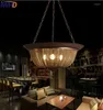 Hanglampen IWHD Iron Vintage Retro Industrial Led verlichtingsarmaturen Loft Stijl Woonkamer Hangende lamp Trap Luminaire ophanging