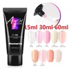 Gel per unghie 15Ml 30Ml 60Ml Crystal Extend Uv Extension Builder Led Art Lacquer Jelly Acrylic Drop Delivery Salute Bellezza Dhvkd