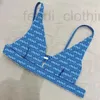 Bras Designer Womens Denim Bra Tops Full Letters Sling Sleeveless Tanks Sexy Fashion Holiday Street Style JKCY