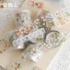 Present Wrap Ins Style Pet Landscape Flower Waterproof Transparent Tape Diy Decoration Stationery levererar Scrapbooking Craft Standard