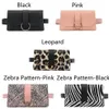Waist Bags Female Girdle Leopard Stripe 2 In 1 Ladies Belt Mobile Phone Flap Leather Fanny Pack 230220