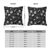 Pillow Soccer Football Sport Pattern Square Cover Home Decoration Throw Case For Sofa Double-sided Printing